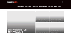 Desktop Screenshot of modernman.com